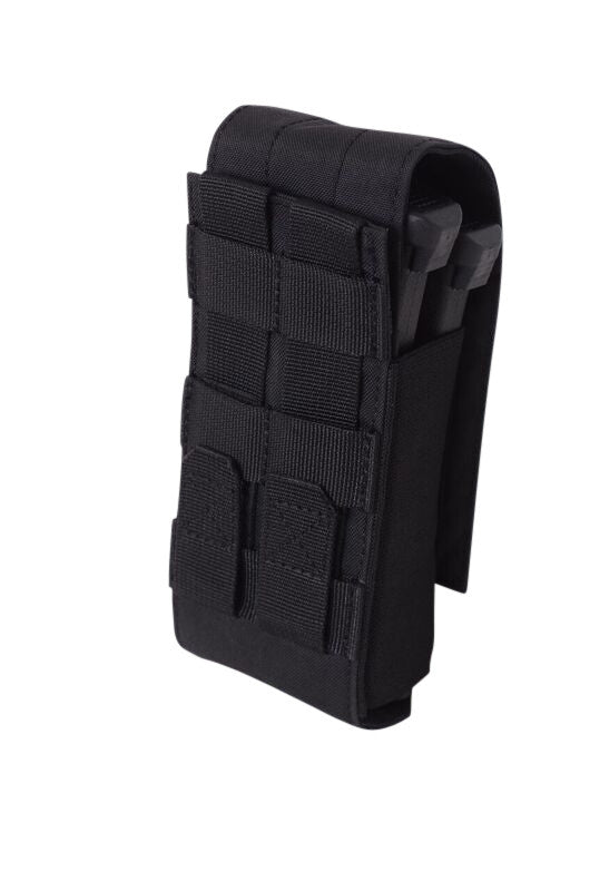 NLT Gear Double Mag Pouch - Tactical Black
