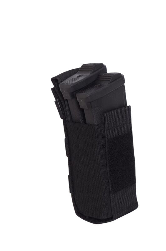 NLT Gear Double Mag Pouch - Tactical Black