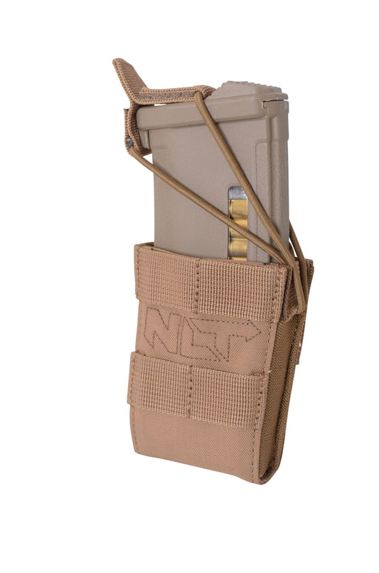 NLT Gear Single AR15/M4 Mag Pouch - Coyote Tan