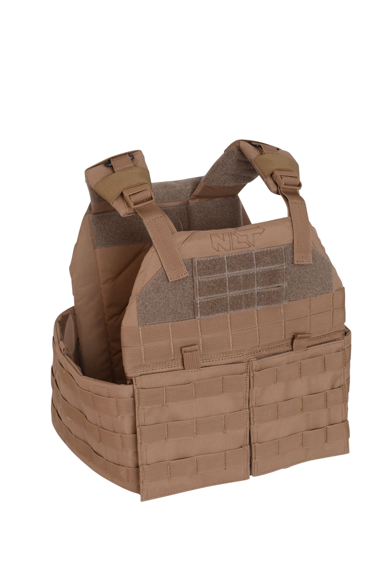 NcSTAR Plate Carrier Vest Size Med to 2XL Nylon Tan [814108017750 NcSTAR Plate Carrier Vest Size Med to 2XL Nylon Tan [814108017750